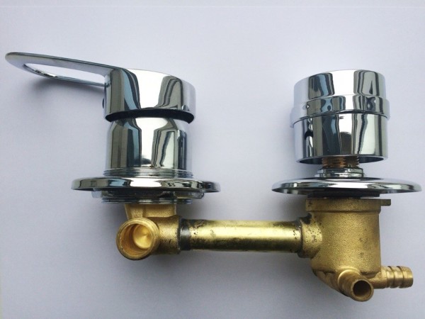 Image - Do-it-yourself faucet repair on a shower cabin