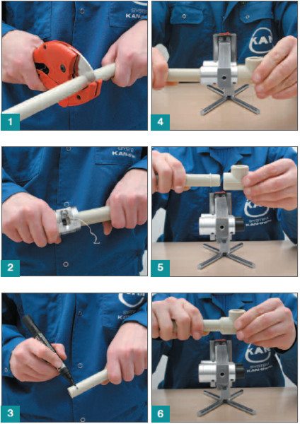 Image - Soldering iron for polypropylene pipes DIY repair