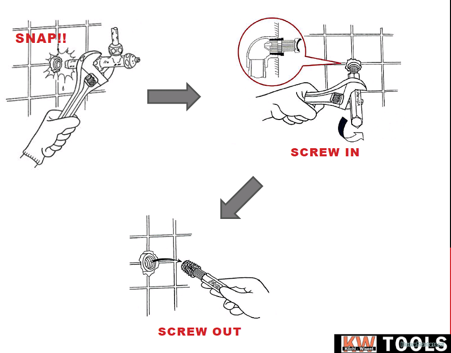 Image - DIY wheel repair on a suitcase