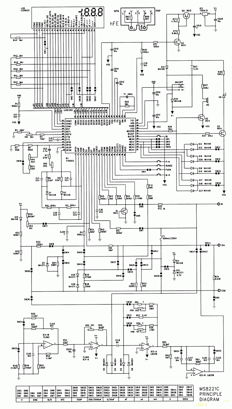 Image - Ms8221c DIY repair malfunction