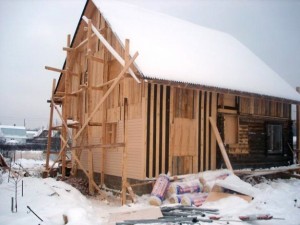 Image - DIY repairs inside a village house