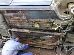 Image - Do-it-yourself repair of the bottom of a VAZ 2105