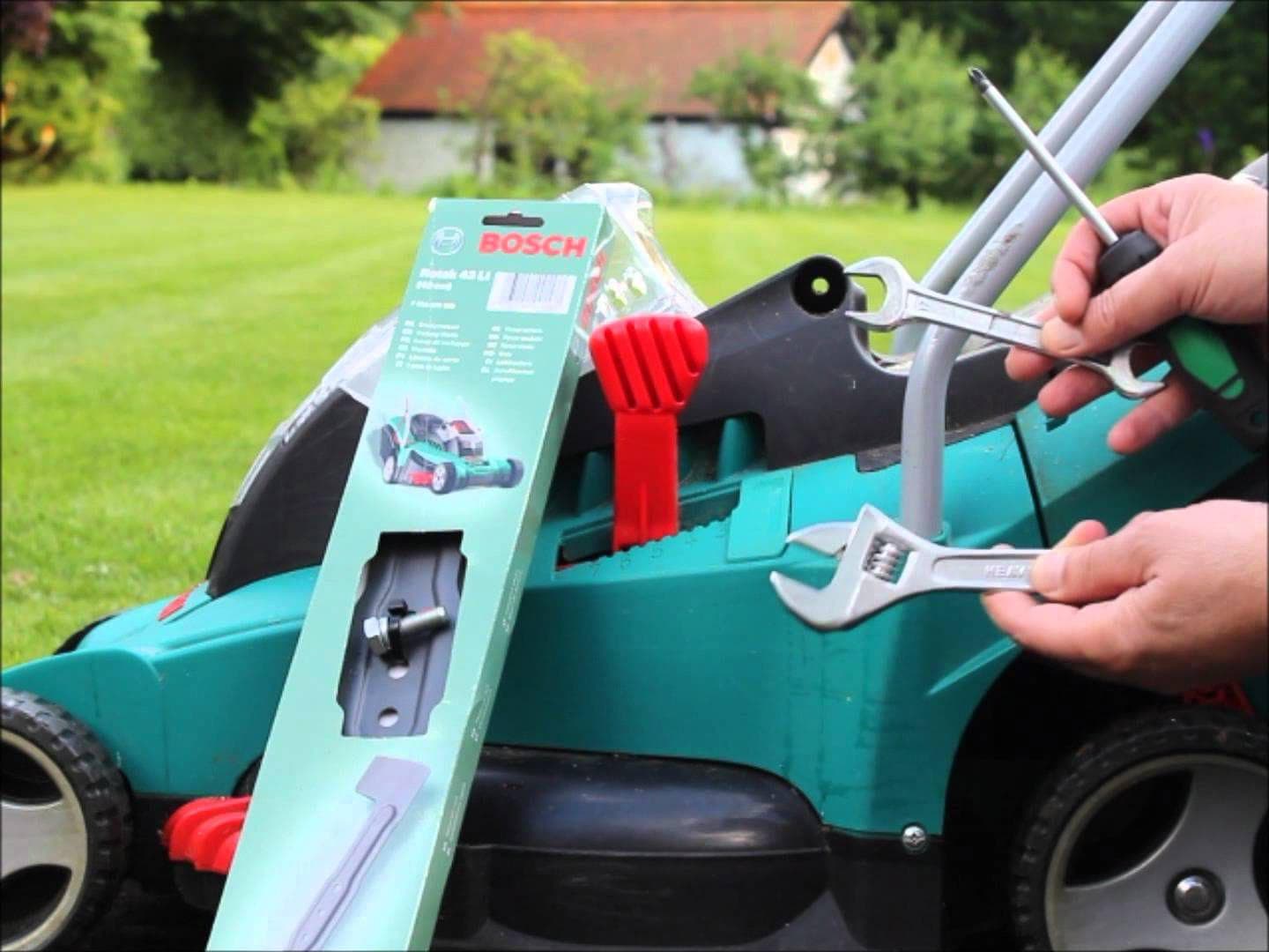 Image - DIY bosch rotak 32 lawn mower repair