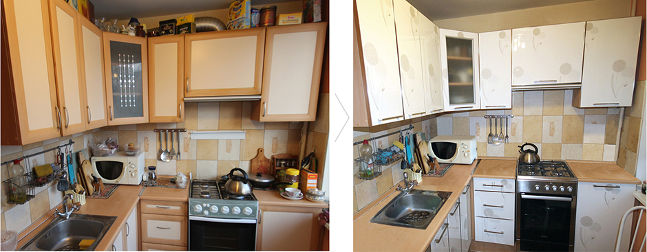 Image - DIY repair of an old kitchen unit