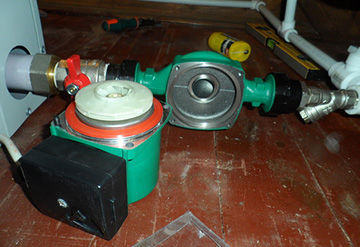 Image - Water pump for a private house for heating DIY repair