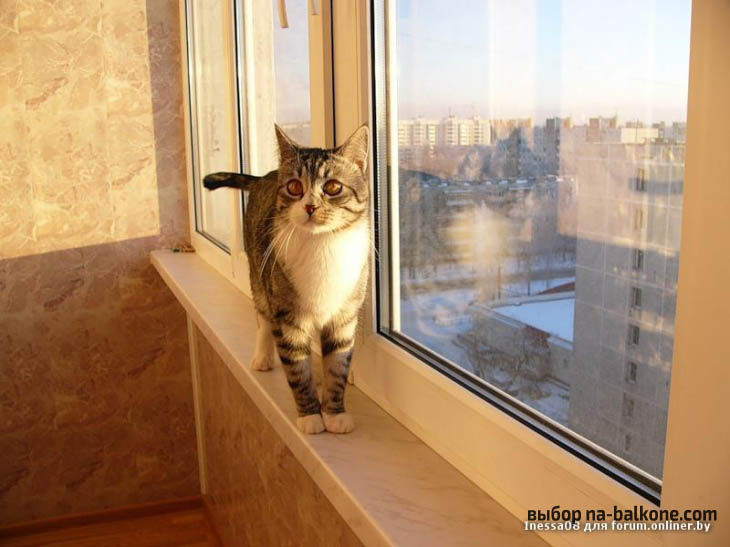 Image - DIY repair on the balcony in Khrushchev