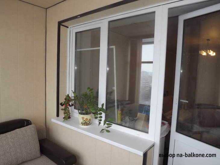 Image - DIY repair on the balcony in Khrushchev