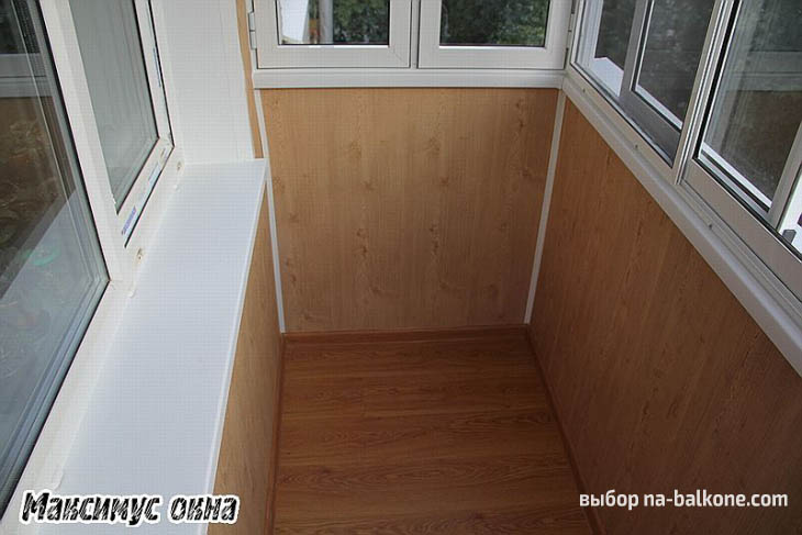 Image - DIY repair on the balcony in Khrushchev