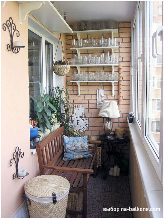 Image - DIY repair on the balcony in Khrushchev