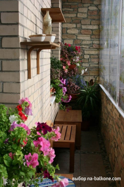 Image - DIY repair on the balcony in Khrushchev