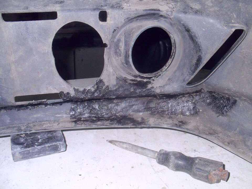 Image - DIY repair of plastic car fenders