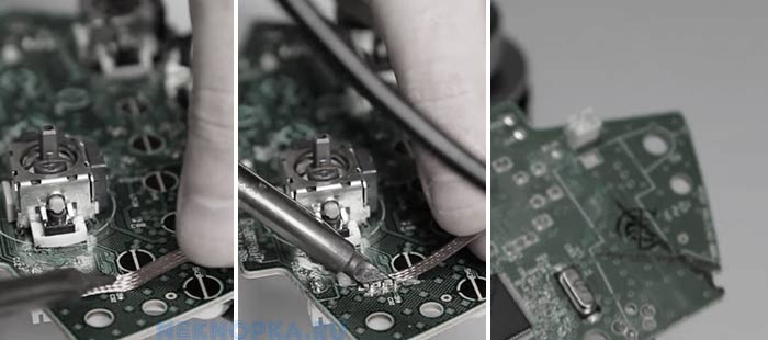 Image - DIY xbox 360 joystick wire repair