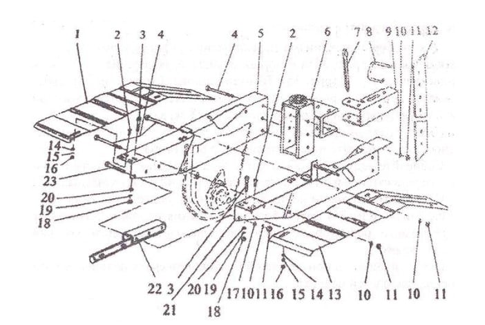 Image - DIY ural walk-behind tractor repair