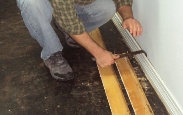 Image - DIY repair installation of plinth