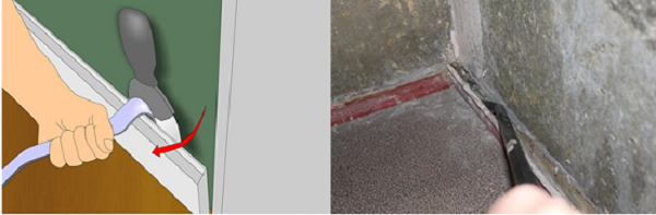 Image - DIY repair installation of plinth
