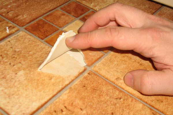 Image - DIY linoleum repair with a hole