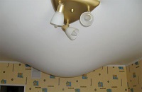 Image - DIY repair of stretch ceilings after a cut