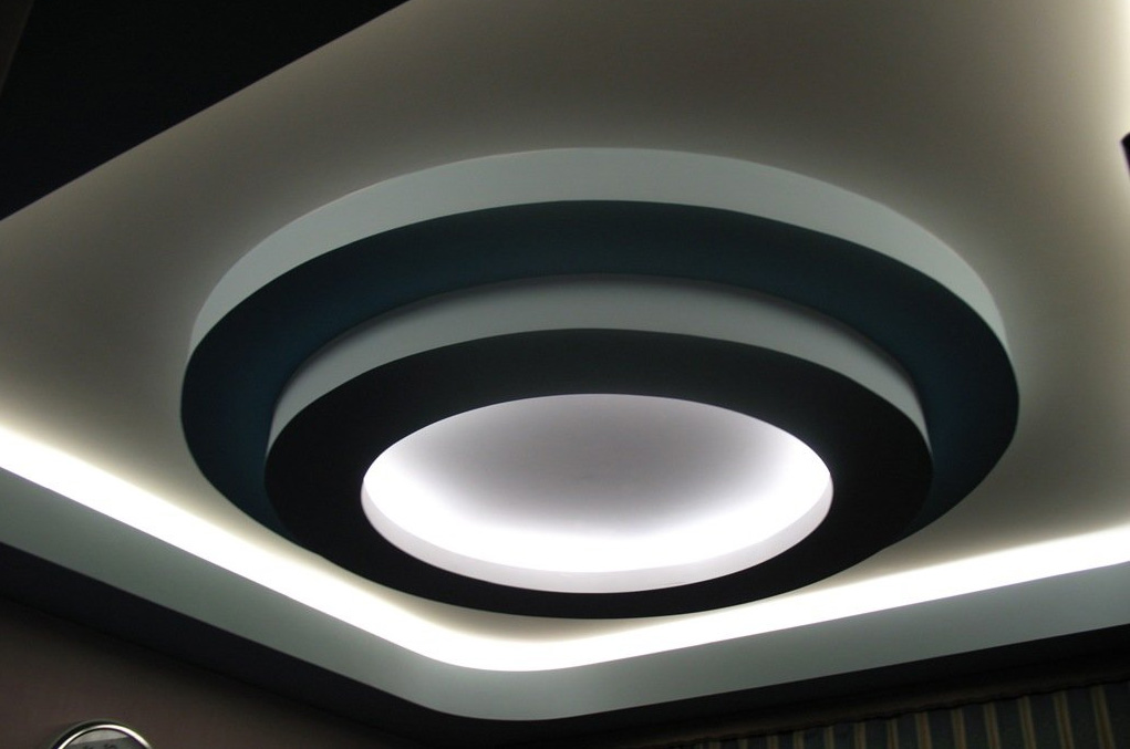 Image - DIY suspended ceiling repair and decoration with LEDs