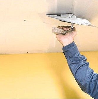 Image - DIY plasterboard ceiling repair
