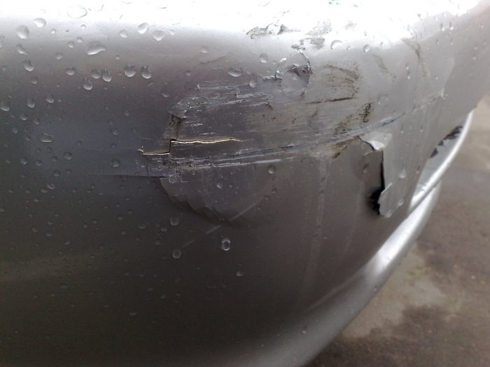 Image - DIY car bumper mounting ears repair