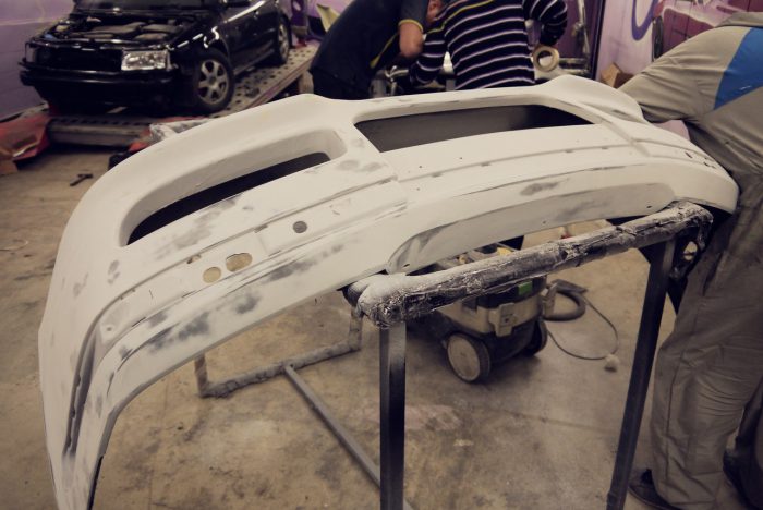 Image - DIY car bumper mounting ears repair