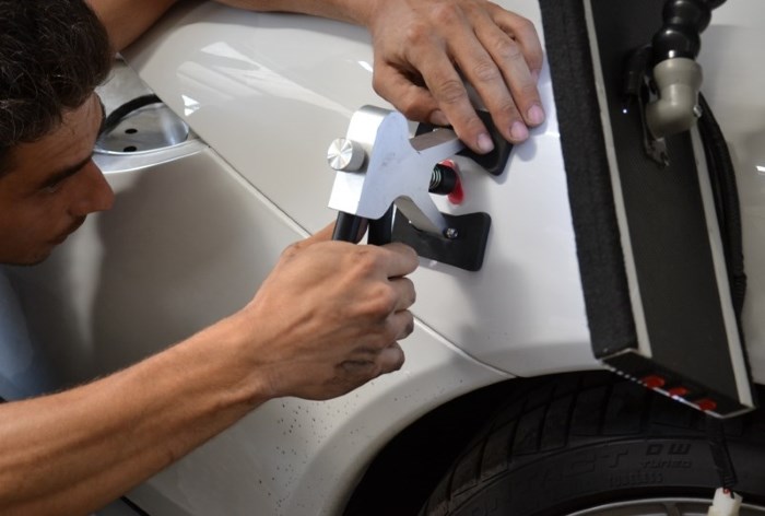 Image - DIY repair of small dents without painting