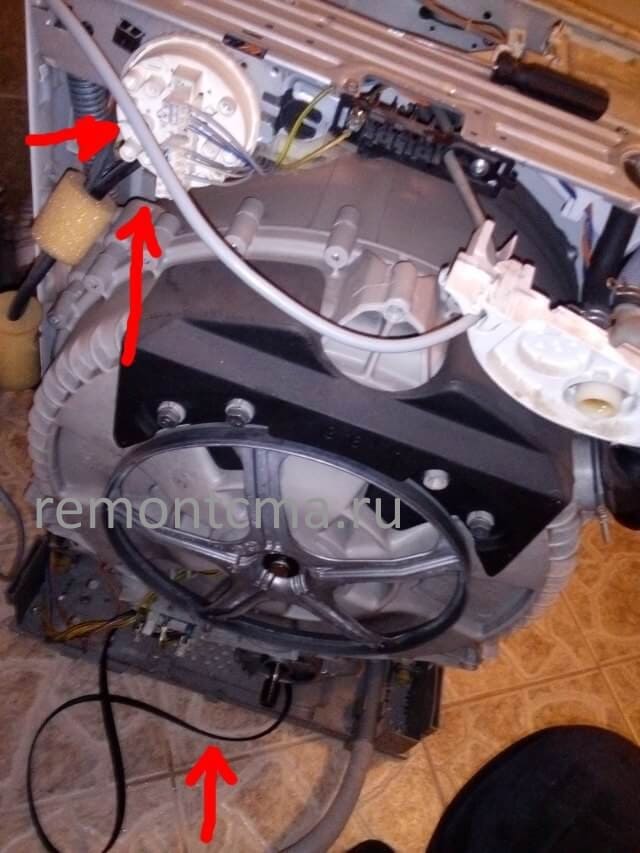 Image - Zanussi zwp 580 washing machine DIY repair bearing replacement