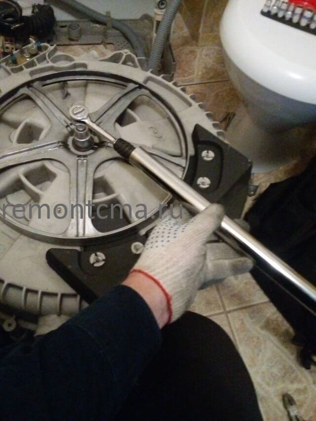 Image - Zanussi zwp 580 washing machine DIY repair bearing replacement