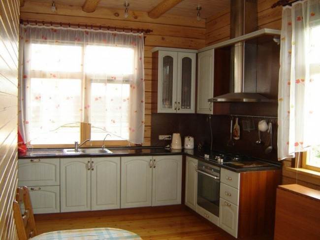 Image - DIY repair in the kitchen in a country house