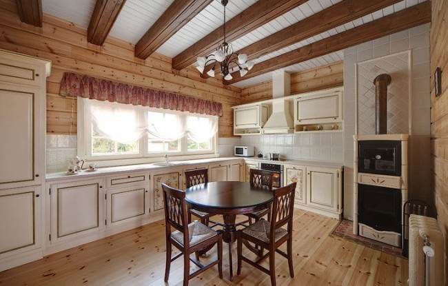 Image - DIY repair in the kitchen in a country house