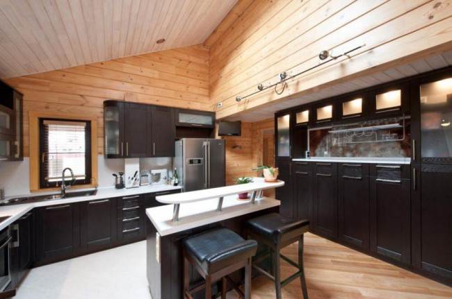 Image - DIY repair in the kitchen in a country house