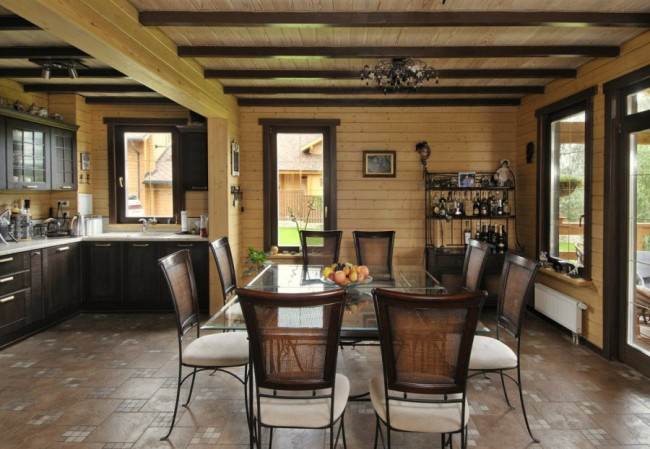 Image - DIY repair in the kitchen in a country house