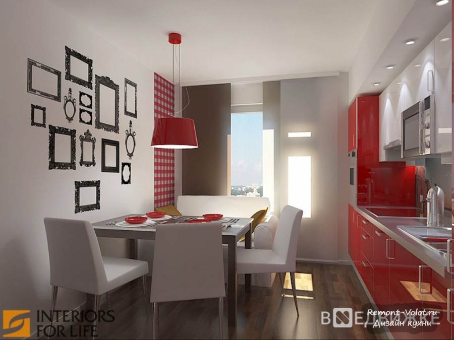 Image - DIY repair in the kitchen with a balcony