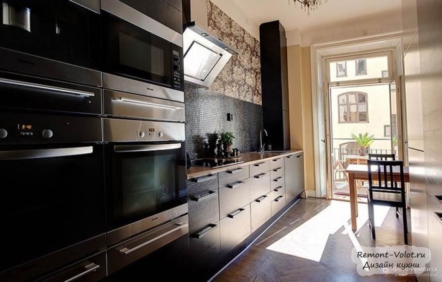 Image - DIY repair in the kitchen with a balcony