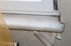 Image - DIY repair of an old wooden window sill