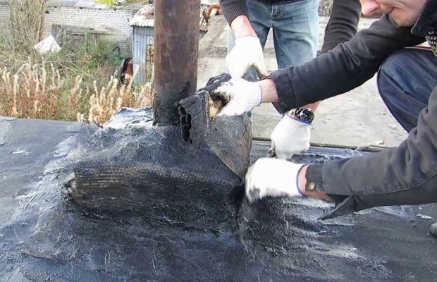 Image - DIY bituminous roof repair