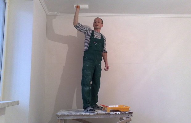 Image - DIY ceiling repair in the room