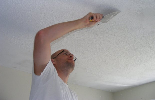 Image - DIY ceiling repair in the room