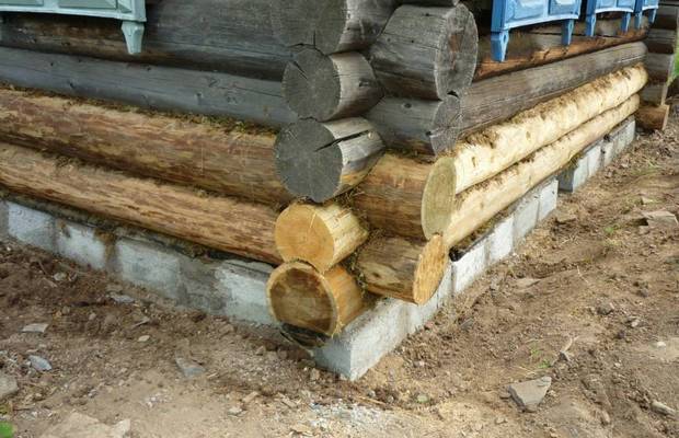 Image - Repair of the foundation of a village house with your own hands