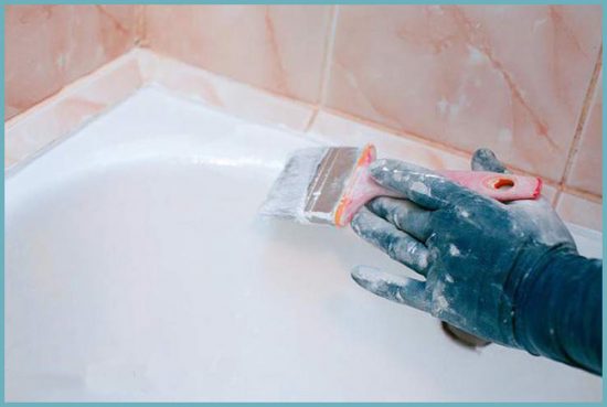 Image - DIY repair of chipped baths