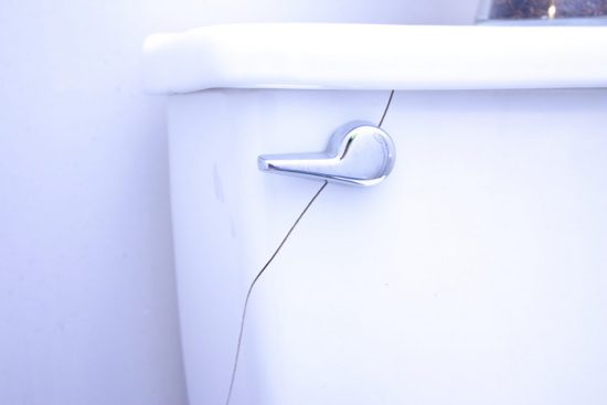 Image - DIY toilet cracking repair