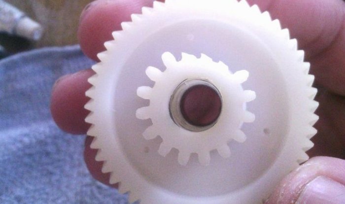Obrázek - DIY elektrický mlýnek na maso oprava zubů ozubení