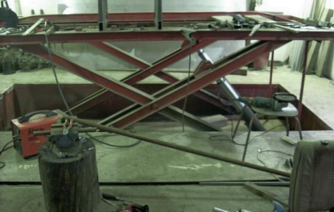 Image - DIY car repair lift