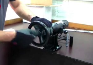 Image - DIY chainsaw chain repair machine
