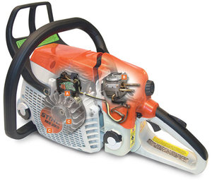 Obrázek - Oprava motorové pily Stihl ms 180 vlastními silami