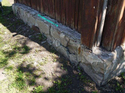 Image - Repair of the foundation of a village house with your own hands