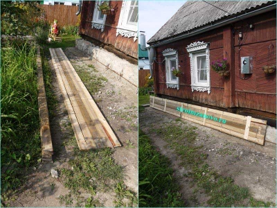 Image - Repair of the foundation of a village house with your own hands