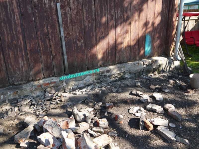 Image - Repair of the foundation of a village house with your own hands