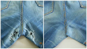 Image - DIY jeans repair without a sewing machine