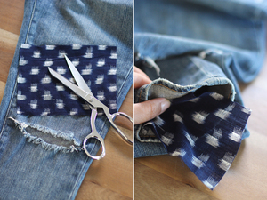 Image - DIY jeans repair without a sewing machine